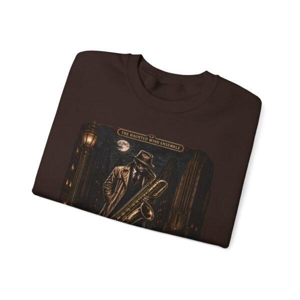 Bari-Sax Vintage Jazz Crewneck Sweatshirt