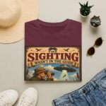 The Sighting Wasn’t in the Guide T-Shirt — Vintage UFO Adventure Tee