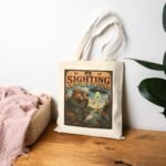 Birdwatching Tote Bag – "The Sighting Wasn't In the Guide" Vintage Nature Canvas Tote