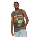 Birdwatching Tank Top — "The Sighting Wasn't in the Guide" Vintage Nature Graphic