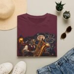 Baritone Beast T-Shirt — Vintage Jazz Saxophone Night Music Tee