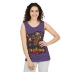 Baritone Beast Tank Top — Vintage Jazz Saxophone Musician Graphic