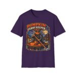 Pumpkin Ferry Keeper T-Shirt — Halloween Jack-O’-Lantern Graphic Tee