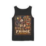 Fridge Freight Tank Top — Vintage Pizzeria Mouse Illustration