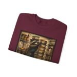 Night Shift Crewneck Sweatshirt — Vintage Bear Night Worker Graphic