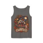 Tank Top — The Apple Bobber Raccoon Halloween Orchard Graphic