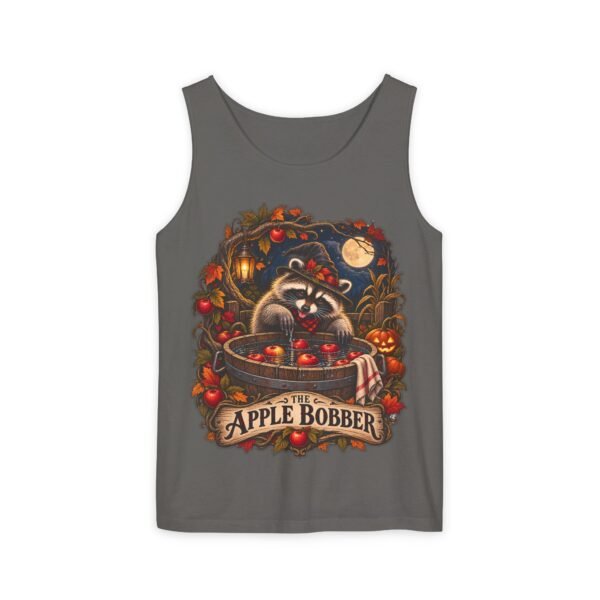 Tank Top — The Apple Bobber Raccoon Halloween Orchard Graphic
