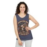 Spaceyard Repair Works Tank Top — "Mag Boots On, Torch Lit" Vintage Mechanic Graphic