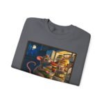 Sweatshirt — “Midnight Fridge Raid” Rat Graphic Crewneck