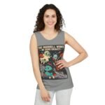Alien Halloween Tank Top — “The Doorbell Works in Zero Gravity” Graphic