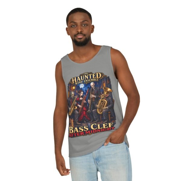 Haunted Wind Ensemble "Bass Clef After Midnight" Tank Top