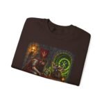Dungeon Help Desk Crewneck Sweatshirt — RPG Gamer Cozy Pullover