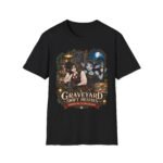 Graveyard Shift Besties T-Shirt — Cute Gothic Coffee Shop Goth Tee