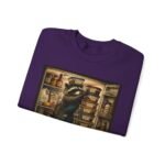 Night Shift Crewneck Sweatshirt — Vintage Bear Night Worker Graphic
