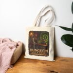 Dungeon Help Desk Tote Bag — Funny RPG Gamer Cotton Canvas Tote