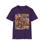 Titan Graveyard Crew T-Shirt — Retro Fox Pilot Graphic Tee