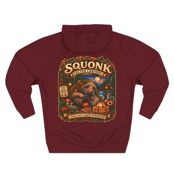 Squonk Rustic Cabin Hoodie — Vintage Forest Creature Halloween Pullover