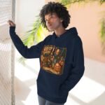 Squonk Rustic Cabin Hoodie — Vintage Forest Creature Halloween Pullover