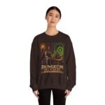 Dungeon Help Desk Crewneck Sweatshirt — RPG Gamer Cozy Pullover