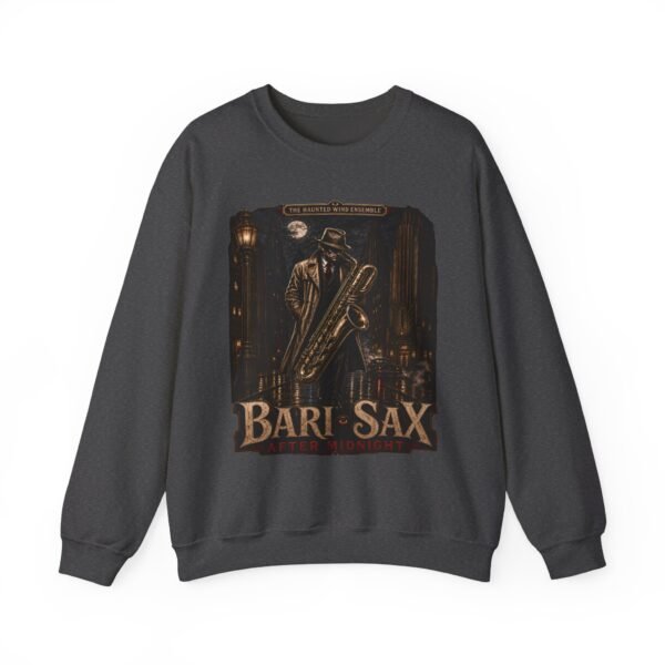 Bari-Sax Vintage Jazz Crewneck Sweatshirt