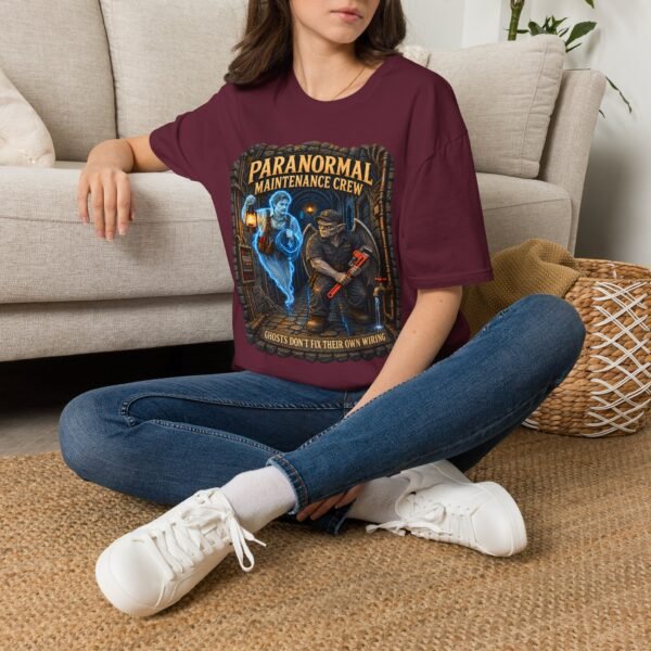 Paranormal Maintenance Crew T-Shirt – Ghost Hunter Crew Tee
