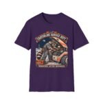 Craterline Service Dept. T-Shirt — Vintage Space Raccoon Mechanic Tee
