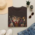 Owl Conductor T-Shirt — “Oboes Not Clarinets” Vintage Musician Tee