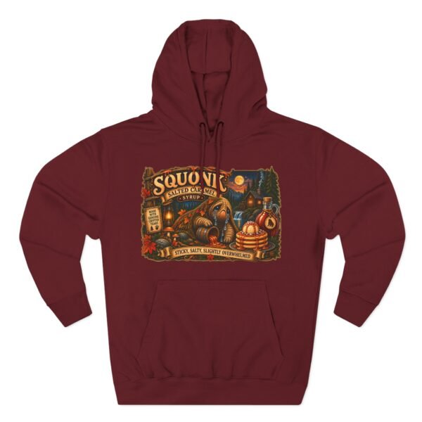 Squonk Rustic Cabin Hoodie — Vintage Forest Creature Halloween Pullover