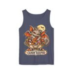Candy Keeper Bat Tank Top — Cute Halloween Candy Bowl Graphic Tank