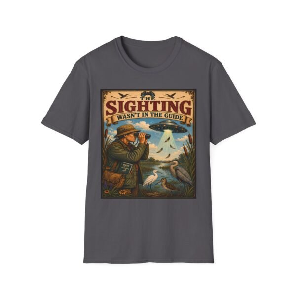 The Sighting Wasn’t in the Guide T-Shirt — Vintage UFO Adventure Tee