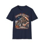 Craterline Service Dept. T-Shirt — Vintage Space Raccoon Mechanic Tee