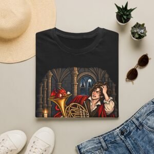 Horn Player's Curse T‑Shirt — Fantasy Bard Humor Tee