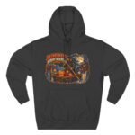 Pumpkin Ferry Keeper Hoodie – Halloween Pumpkin Boat Graphic Hoodie