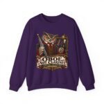 Clarinet Oboe Owl Crewneck Sweatshirt — “Oboe Not Clarinet” Vintage Music Teacher Gift
