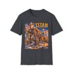 Titan Graveyard Crew T-Shirt — Retro Fox Pilot Graphic Tee