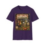 They Came For The Heirlooms Graphic T-Shirt — Vintage Alien Harvest Farm Design