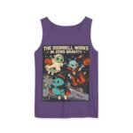 Alien Halloween Tank Top — “The Doorbell Works in Zero Gravity” Graphic