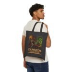 Dungeon Help Desk Tote Bag — Funny RPG Gamer Cotton Canvas Tote