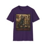 Night Shift Raccoon T-Shirt — Vintage Animal Illustration Tee