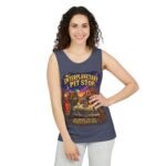 Interplanetary Pit Stop Tank Top — Retro Space Road Trip Graphic