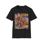 Titan Graveyard Crew T-Shirt — Retro Fox Pilot Graphic Tee