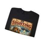 Birdwatching Crewneck Sweatshirt — “The Sighting Wasn’t in the Guide” Vintage Nature Graphic