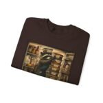 Night Shift Crewneck Sweatshirt — Vintage Bear Night Worker Graphic