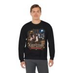 Graveyard Shift Besties Crewneck Sweatshirt — Cute Goth Friendship Graphic