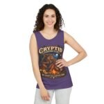 Cryptid Camping Club Tank Top — "We Share the Campsite Now" Graphic Tank