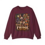 Fridge Freight Crewneck Sweatshirt — Cute Possum Delivery Vintage Poster