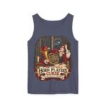 Horn Player's Curse Tank Top — Gothic Horn Music Graphic Tee