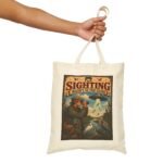 Birdwatching Tote Bag – "The Sighting Wasn't In the Guide" Vintage Nature Canvas Tote