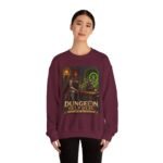 Dungeon Help Desk Crewneck Sweatshirt — RPG Gamer Cozy Pullover