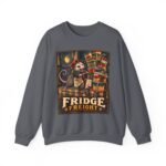Fridge Freight Crewneck Sweatshirt — Cute Possum Delivery Vintage Poster